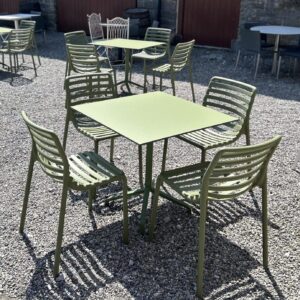 Premium Outdoor Restaurant and Cafe Dining Set by Nardi Italy