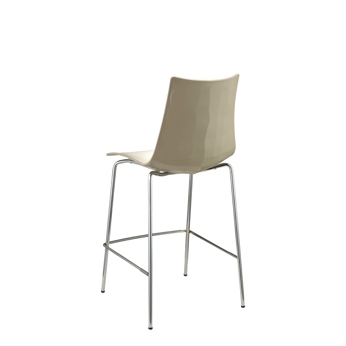 Zebra Bicolour Bar Stool - Image 3