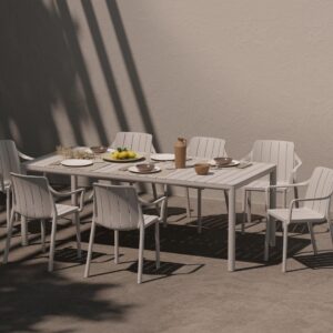 NARDI Tevere 6-8 Seater Outdoor Dining Set