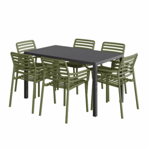 6-Seater Outdoor Dining Set by Nardi Italy