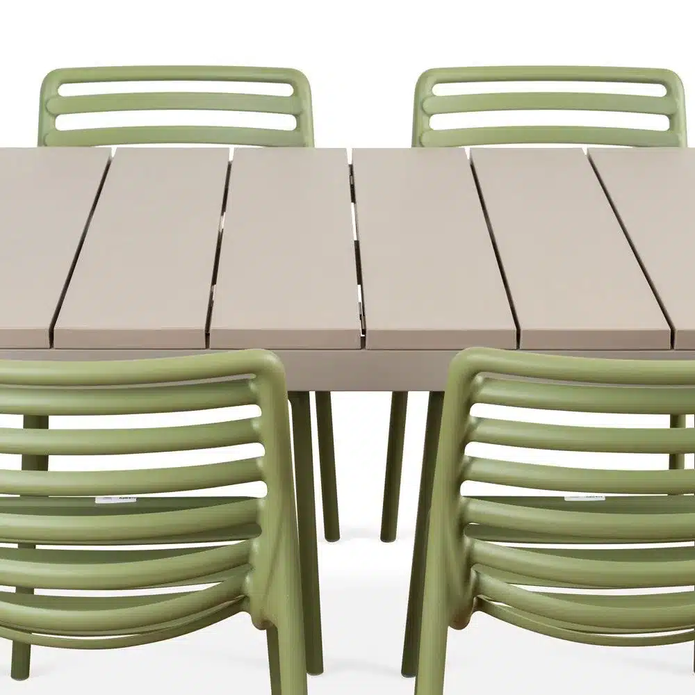 NARDI Rio 8 Seater Outdoor Dining Set with Doga Chairs - Image 10